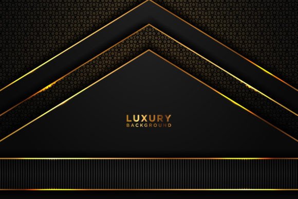 Abstract Dark Background: Modern Futuristic Design Asset