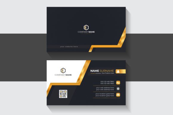 Gold Line Style Luxury Business Card: Design That Speaks Volumes