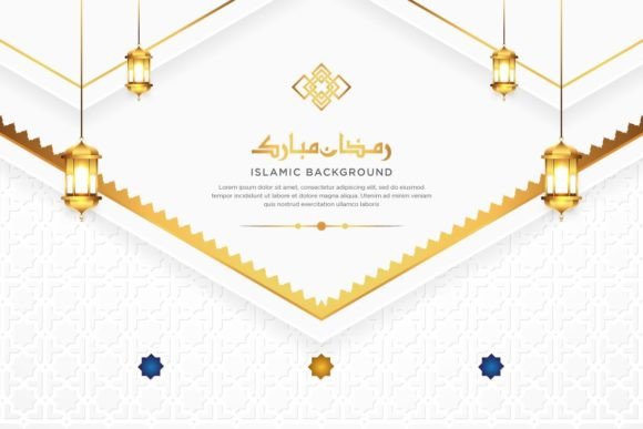 Golden Mosque Dome Islamic Background: A Visual Symphony of Elegance