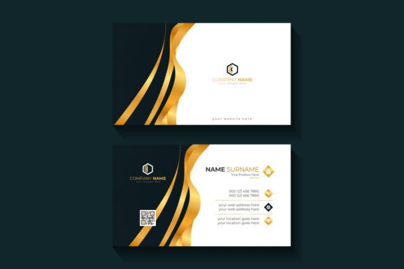 Mastering Luxury Branding with Elegant Black and Gold Business Cards