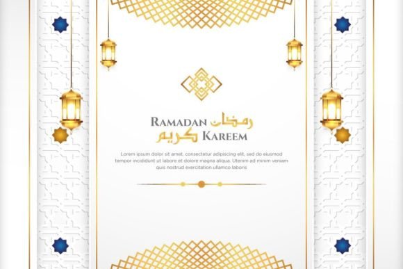 Ornate Digital Canvases: Elevating Ramadan Visuals