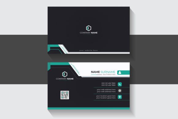 The Clean and Simple Corporate Business Card: Your Blueprint for Professional Design