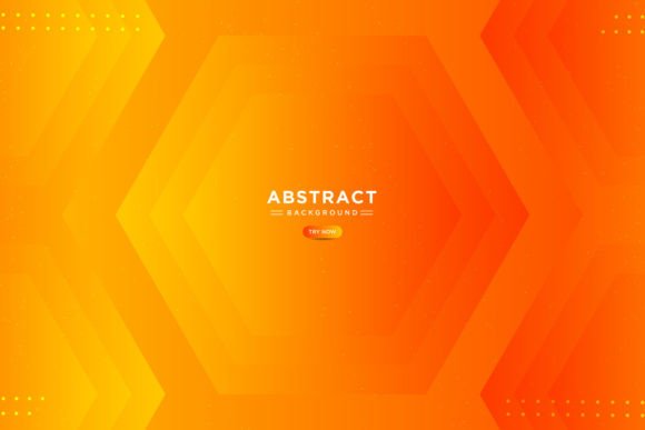 The Warmth of Abstract Orange Gradient Backgrounds in Design