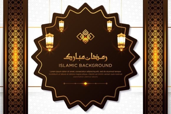 Transform Your Designs with Luxurious Arabic Ornament Backgrounds